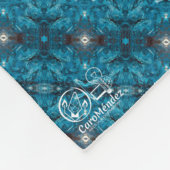 Textura #12 de obra Horizonte フリースブランケット (角)