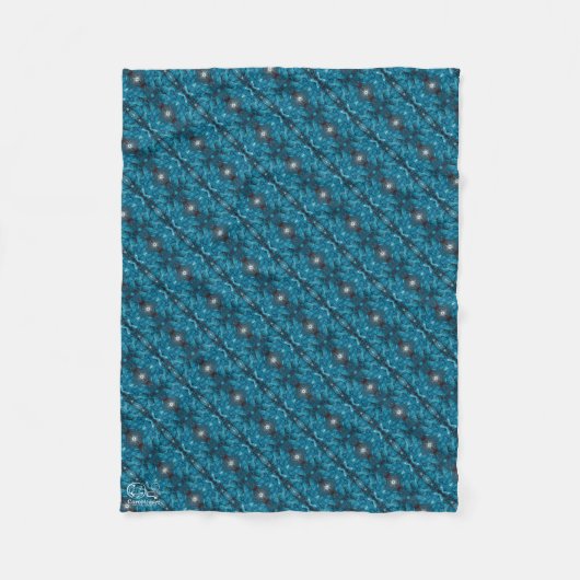 Textura #12 de obra Horizonte フリースブランケット (正面)