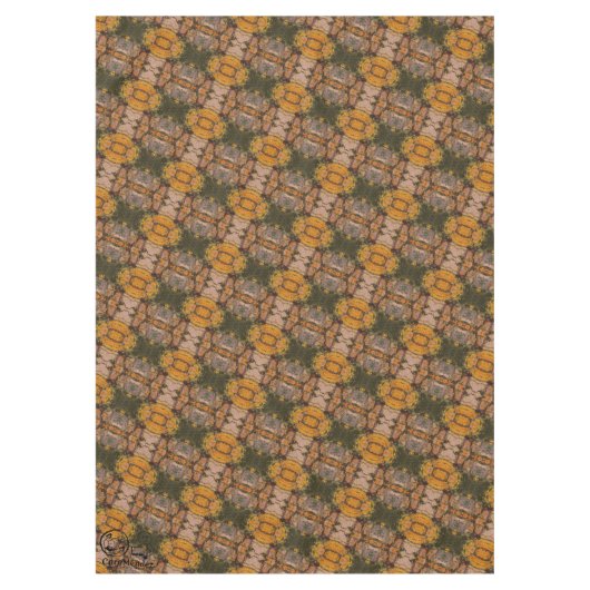 Textura #12 de obra La roca テーブルクロス (正面)