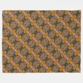 Textura #12 de obra La roca フリースブランケット (正面(横))