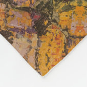 Textura #12 de obra La roca フリースブランケット (角)