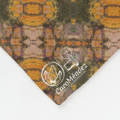 Textura #12 de obra La roca フリースブランケット (角)