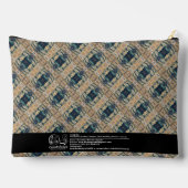 Textura #13 de obra Amanecer アクセサリーポーチ (裏面)