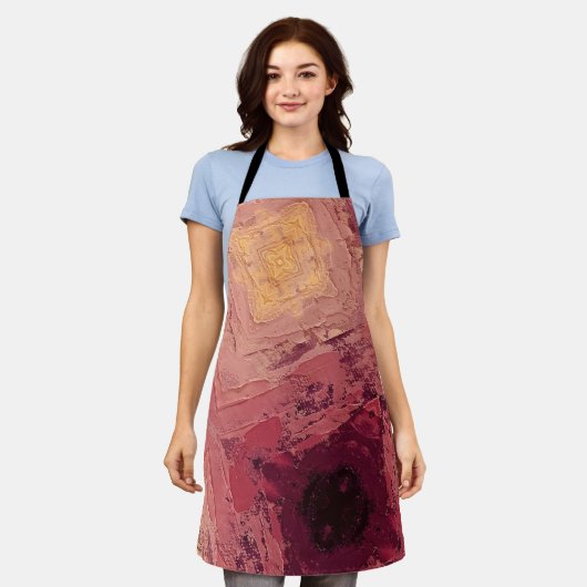 Textura #13 de obra Horizonte エプロン (着用した状態)