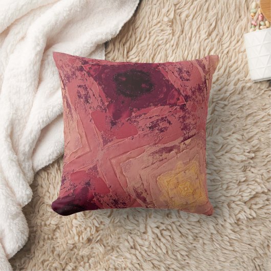 Textura #13 de obra Horizonte クッション (ブランケット)