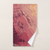 Textura #13 de obra Horizonte バスタオルセット (ハンドタオル)