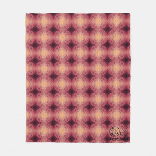 Textura #13 de obra Horizonte フリースブランケット (正面)