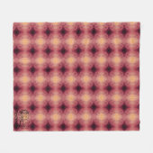 Textura #13 de obra Horizonte フリースブランケット (正面(横))