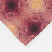 Textura #13 de obra Horizonte フリースブランケット (角)