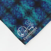 Textura #14.0 de la obra Cerezas フリースブランケット (角)