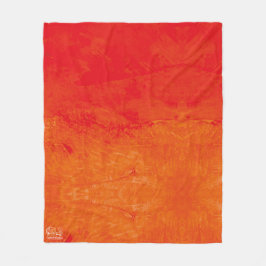 Textura #14 de la obra Fantasía y realidad フリースブランケット