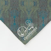 Textura #14 de obra La roca フリースブランケット (角)