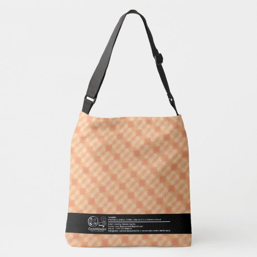 Textura #15 de la obra Nuit クロスボディバッグ (裏面)