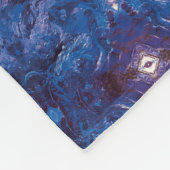 Textura #15 de obra Horizonte フリースブランケット (角)