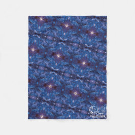 Textura #15 de obra Horizonte フリースブランケット