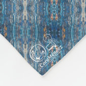 Textura #15 de obra La roca フリースブランケット (角)