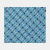 Textura #16.0 de obra La roca フリースブランケット (正面(横))