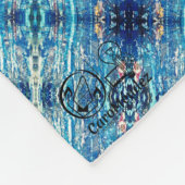 Textura #16.0 de obra La roca フリースブランケット (角)