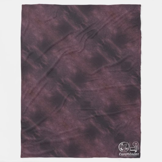 Textura #16 de la obra Fantasía y realidad フリースブランケット (正面)