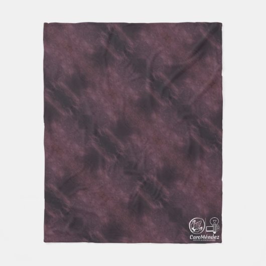 Textura #16 de la obra Fantasía y realidad フリースブランケット (正面)