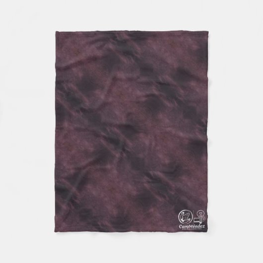 Textura #16 de la obra Fantasía y realidad フリースブランケット (正面)