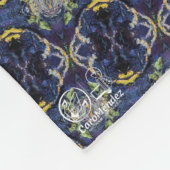 Textura #16 de la obra Maritimo フリースブランケット (角)