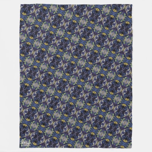 Textura #16 de la obra Maritimo フリースブランケット (正面)