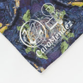 Textura #16 de la obra Maritimo フリースブランケット (角)