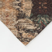 Textura #16 de obra Amanecer フリースブランケット (角)