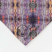 Textura #17.0 de obra La roca フリースブランケット (角)