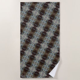 Textura #17 de la obra Maritimo ビーチタオル