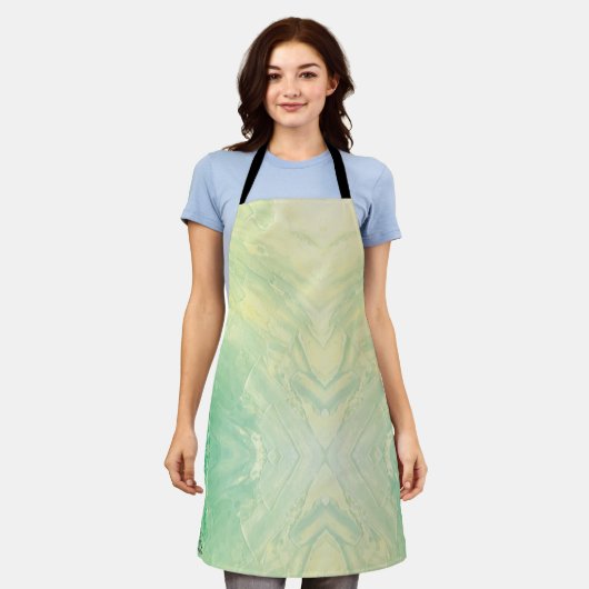 Textura #17 de la obra Nuit エプロン (着用した状態)