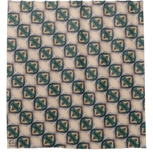 Textura #17 de la obra Viendo a travez de los ojos シャワーカーテン (正面)