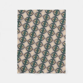 Textura #17 de la obra Viendo a travez de los ojos フリースブランケット