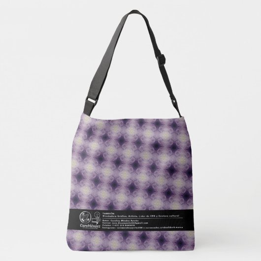 Textura #17 de obra Horizonte クロスボディバッグ (裏面)