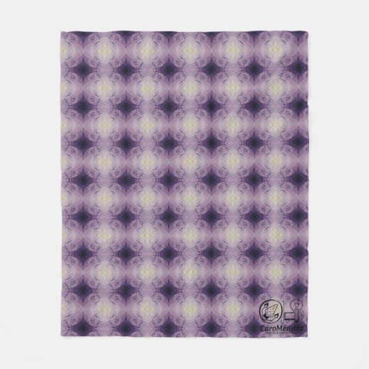 Textura #17 de obra Horizonte フリースブランケット (正面)