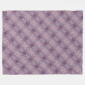 Textura #17 de obra La roca フリースブランケット (正面(横))