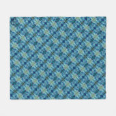 Textura #18.0 de la obra Maritimo フリースブランケット (正面(横))