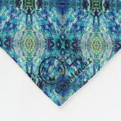 Textura #18.0 de la obra Maritimo フリースブランケット (角)