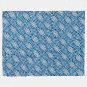 Textura #18 de la obra Maritimo フリースブランケット (正面(横))