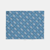 Textura #18 de la obra Maritimo フリースブランケット (正面(横))