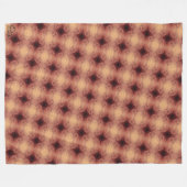 Textura #18 de obra Horizonte フリースブランケット (正面(横))
