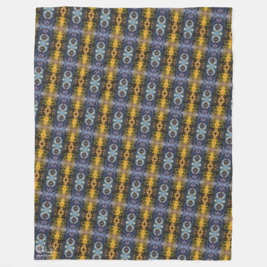 Textura #19 de la obra Maritimo フリースブランケット (正面)