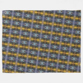 Textura #19 de la obra Maritimo フリースブランケット (正面(横))