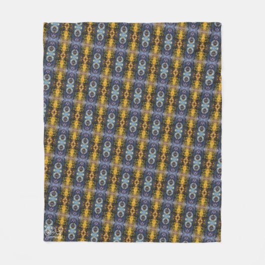 Textura #19 de la obra Maritimo フリースブランケット (正面)