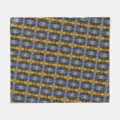 Textura #19 de la obra Maritimo フリースブランケット (正面(横))