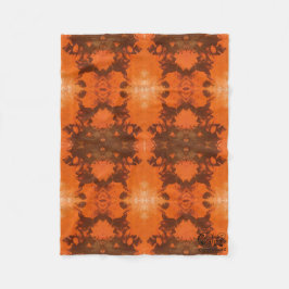 Textura #19 de la obra Nuit フリースブランケット