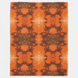 Textura #19 de la obra Nuit フリースブランケット