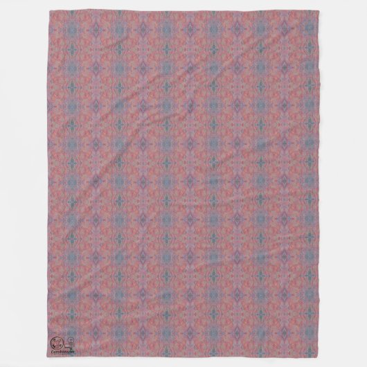 Textura #19 de obra Amanecer フリースブランケット (正面)