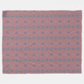 Textura #19 de obra Amanecer フリースブランケット (正面(横))